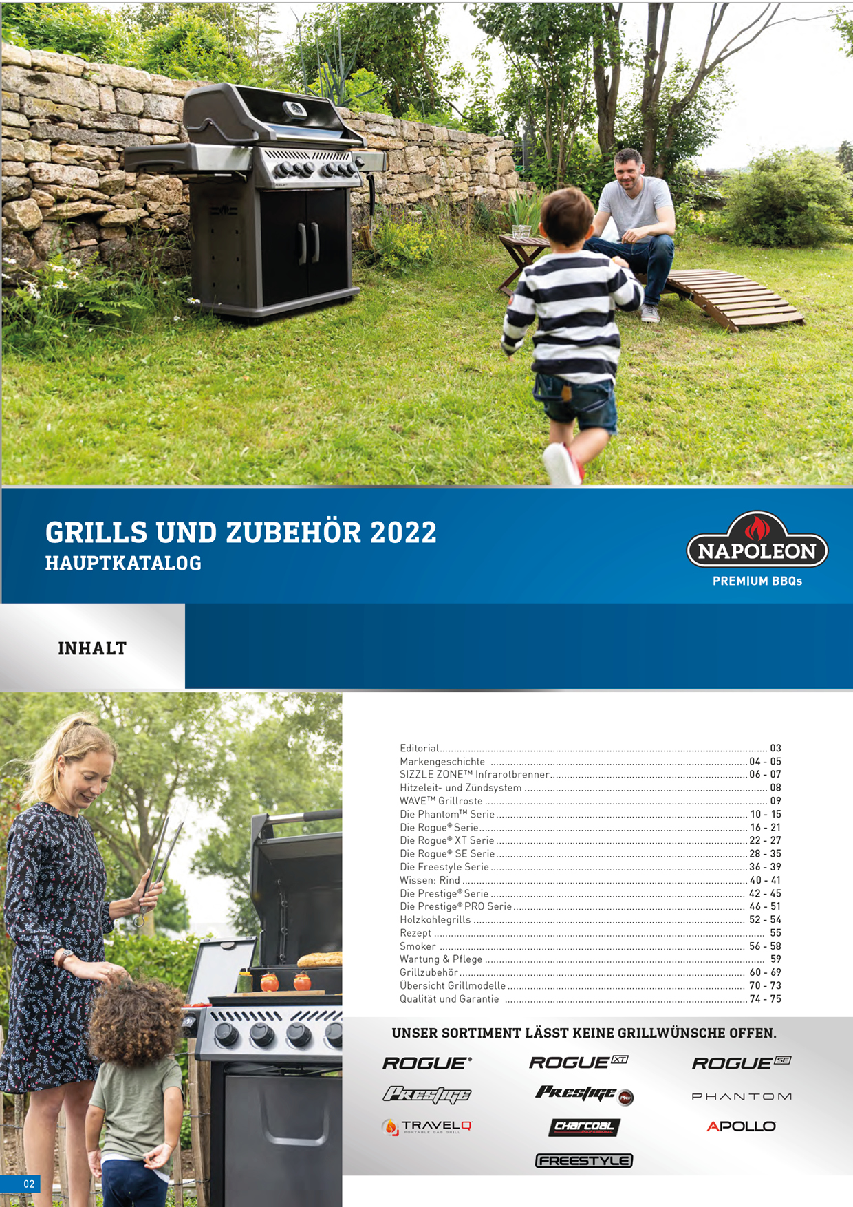 Napoleon Grill Schweiz Katalog 2022