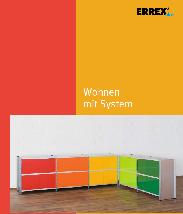 Industrieregal ERREX Katalog Schweiz