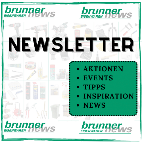 Anmeldung Brunner Eisenwaren Newsletter